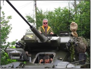 Historic Tours. John in Tank